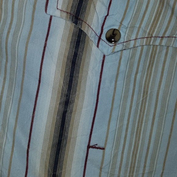 7 Diamonds Western-Style Pearl Snap Button Shirt - Picture 2 of 3